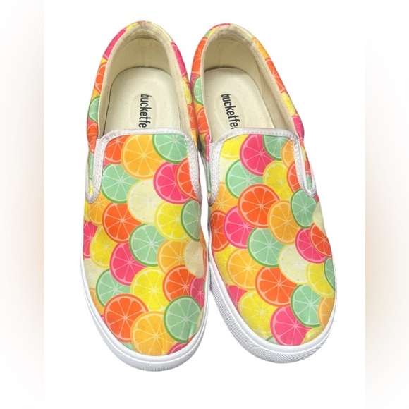 Bucket Feet Citrus Slip-On Shoes - Multicolor - Picture 2 of 5